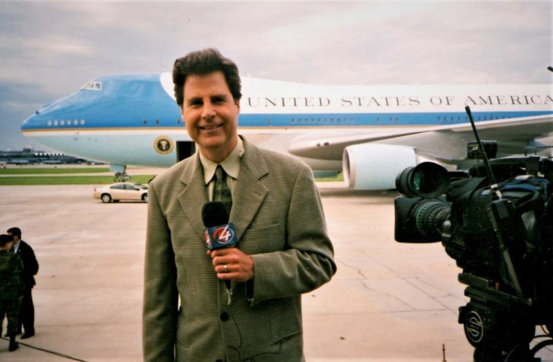 David Gee and Air Force One