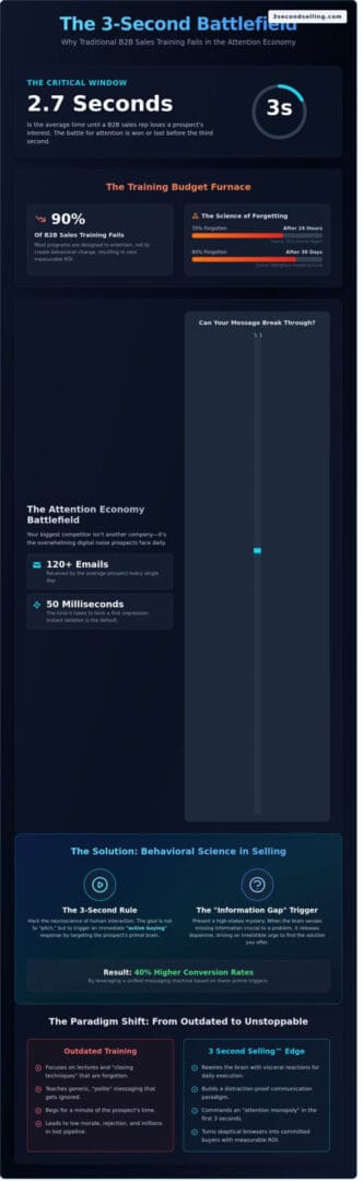 B2B Sales Training Programs: Winning the Attention Economy in 2026