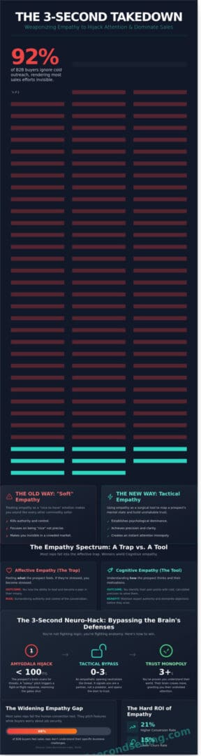 Empathy in Sales: The 3-Second Edge for Closing Deals in 2026