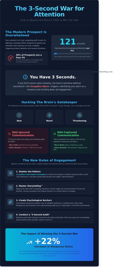 Communication Psychology for Sales: Winning the 3-Second War for Attention